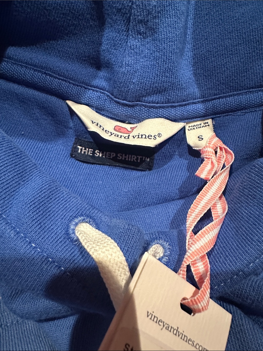 Vineyard vines The Shep Shirt Blue and White Men's Shirt ,S, new - Picture 5 of 9
